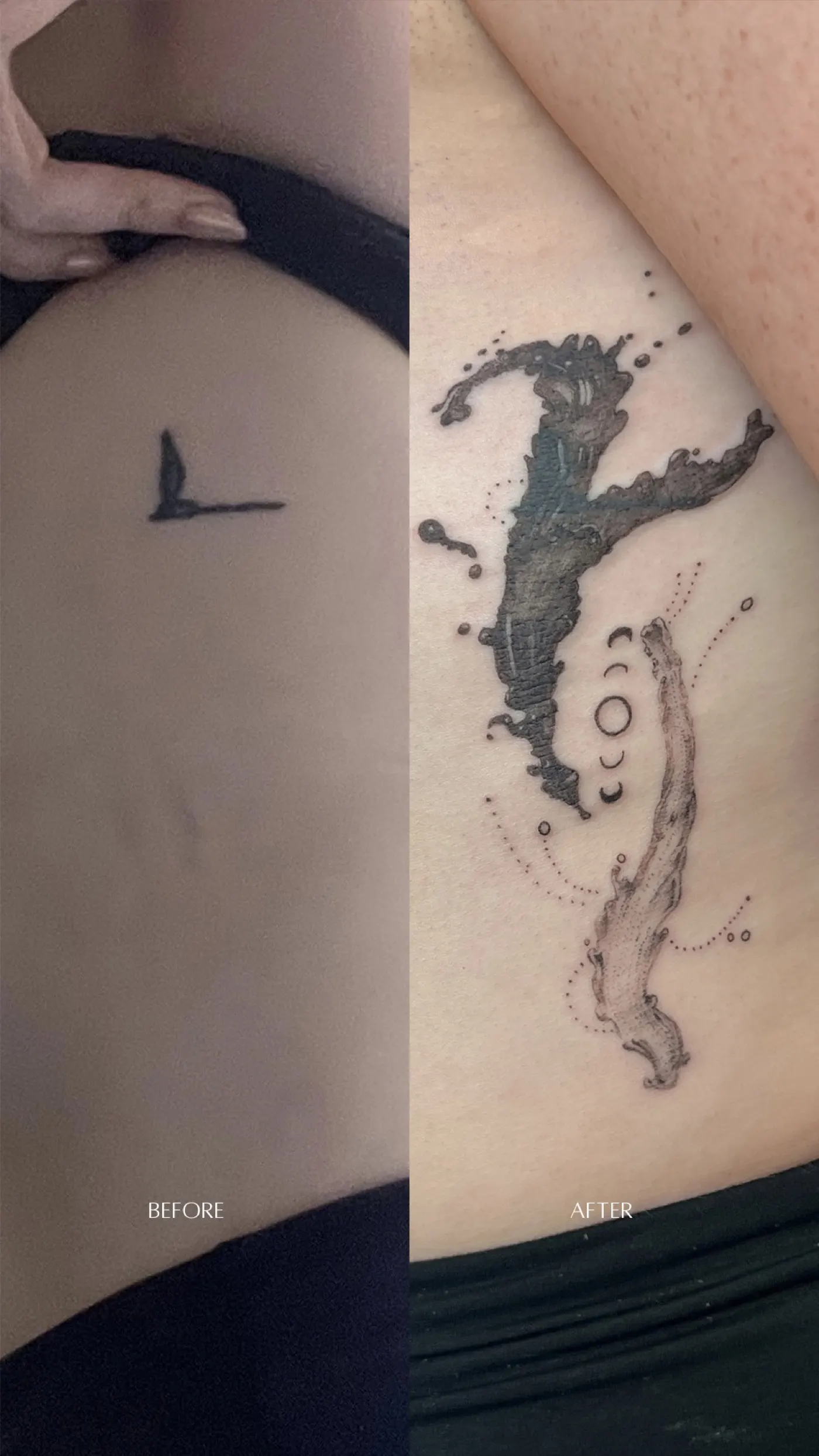 Cover up tattoo by Liahn — 06