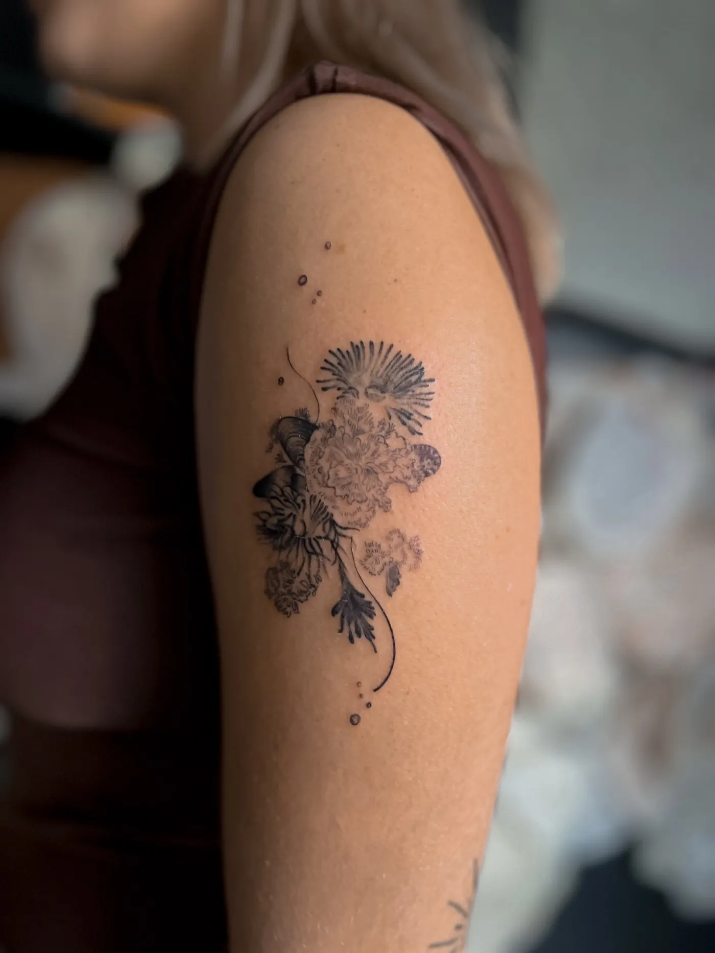 Water · Fire · Wood · Metal · Earth tattoo by Liahn — 08